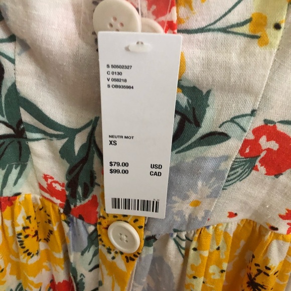 Urban Outfitters Floral Dress XS brand new - Picture 4 of 4
